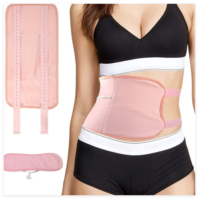 High Quality Custom Organic Cotton Castor Oil Wrap Blocked Tubes Castor Oil Pack Wrap