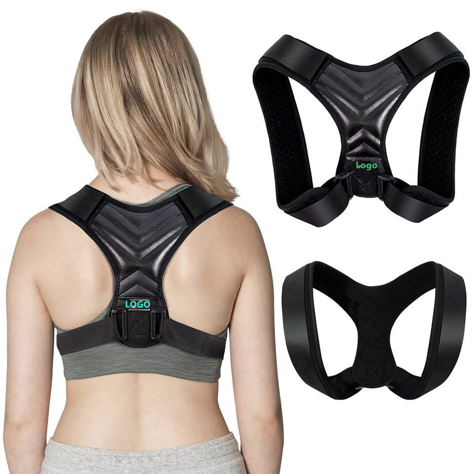 Light weight adjustable men women sports fitness back posture corrector support