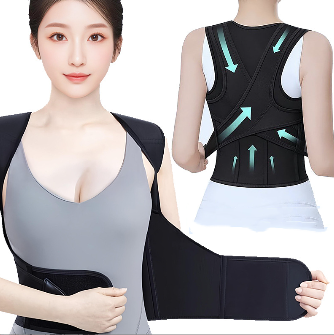 Upper Back Support Belt Back Posture Corrector for Women and Men