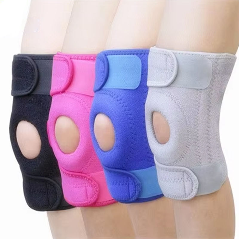 Customizable Elastic Neoprene Sports Knee Open Patella Protector