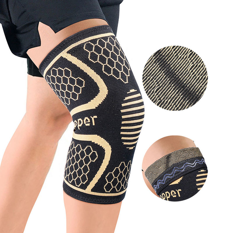 Copper Infused Knee Sleeve Brace for Arthritis Pain and Support