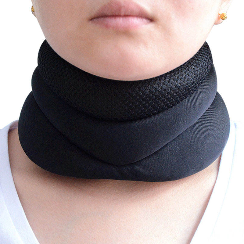Soft Breathable Cervical Collar Neck Brace for Pain Relief & Posture Correction