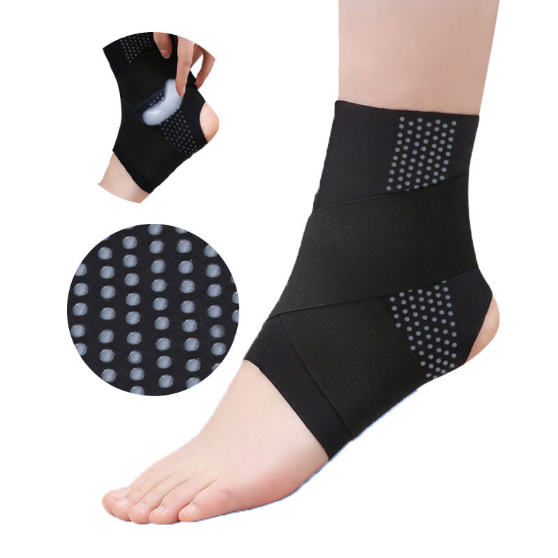Ultra-Thin Ankle Brace With Cross-Strap