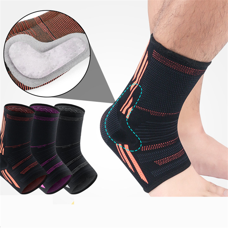 Gel Pad Protective Ankle Support Brace